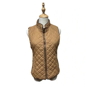 C’Esttoi Tan Vest Size M